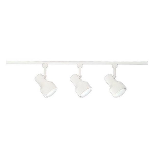 Nicor Lighting Nicor Lighting 10997WH 3 Light 4 Ft. White Track Pack 10997WH